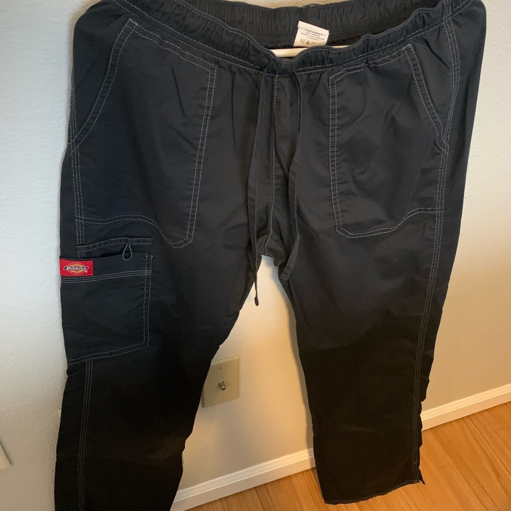 Large Dickies cotton scrub pants